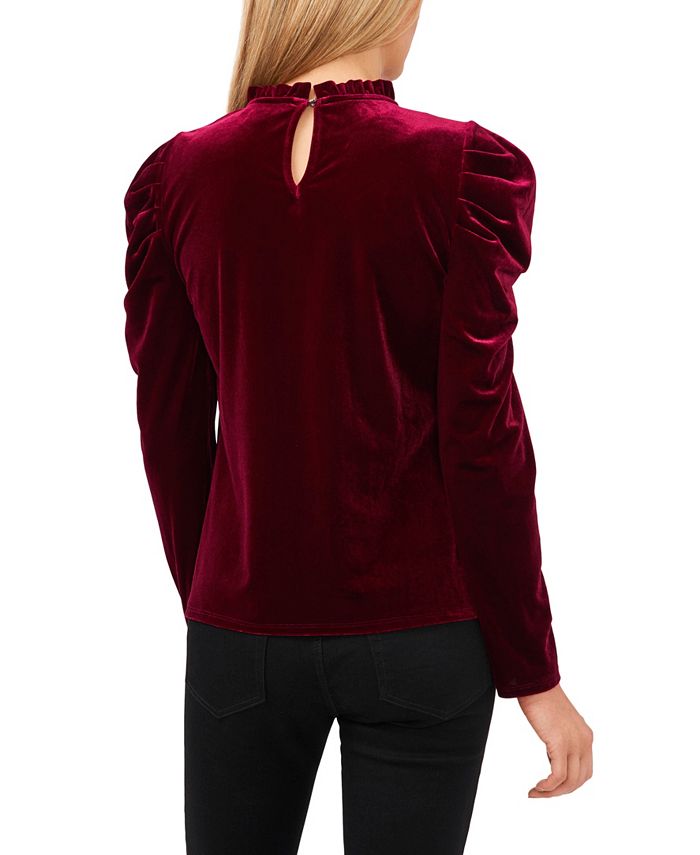Ces Femme Striped Round Neck Long Sleeve Knit Top