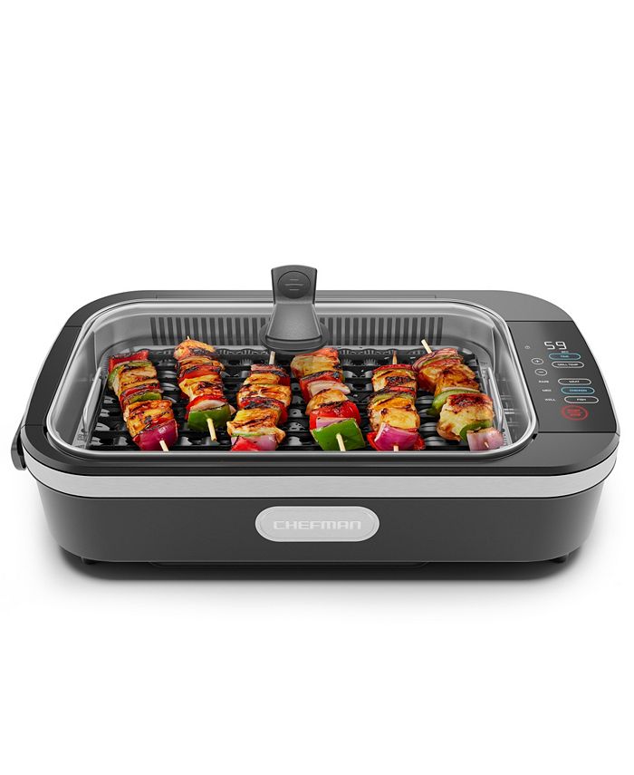 Chefman Accugrill Indoor Grill with Temperature Probe Macy
