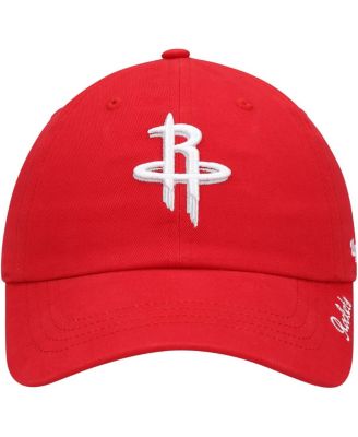 Women's '47 Red Houston Rockets Miata Clean Up Logo Adjustable Hat