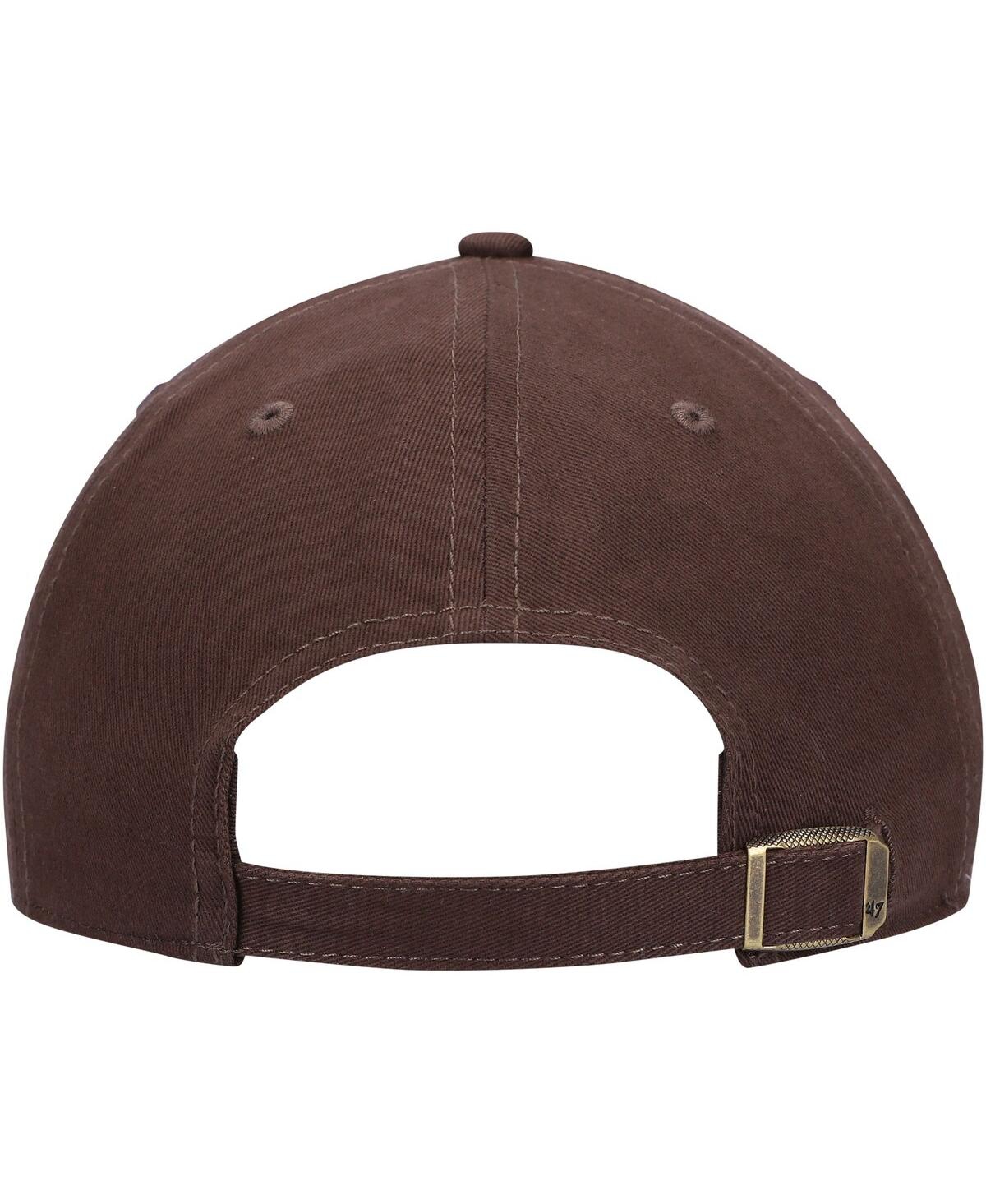 47 Brand Women's '47 Brown Cleveland Browns Miata Clean Up Legacy Adjustable Hat In Brown
