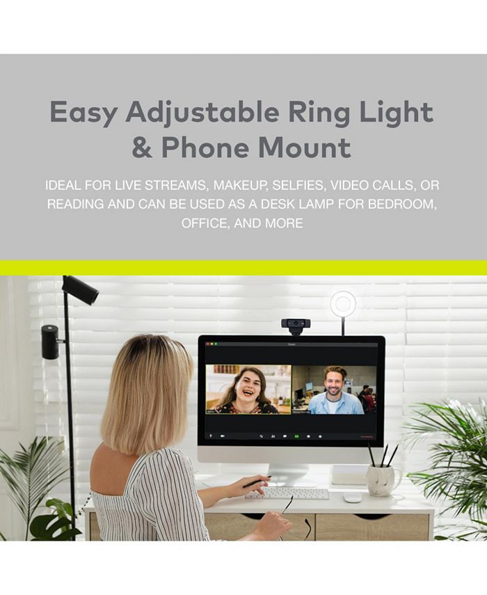 Logitech C922 Pro Stream cam 1080P Camera With Usb Hub And Selfie