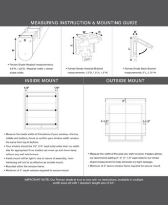 Eastfield Light Filtering Roman Shades