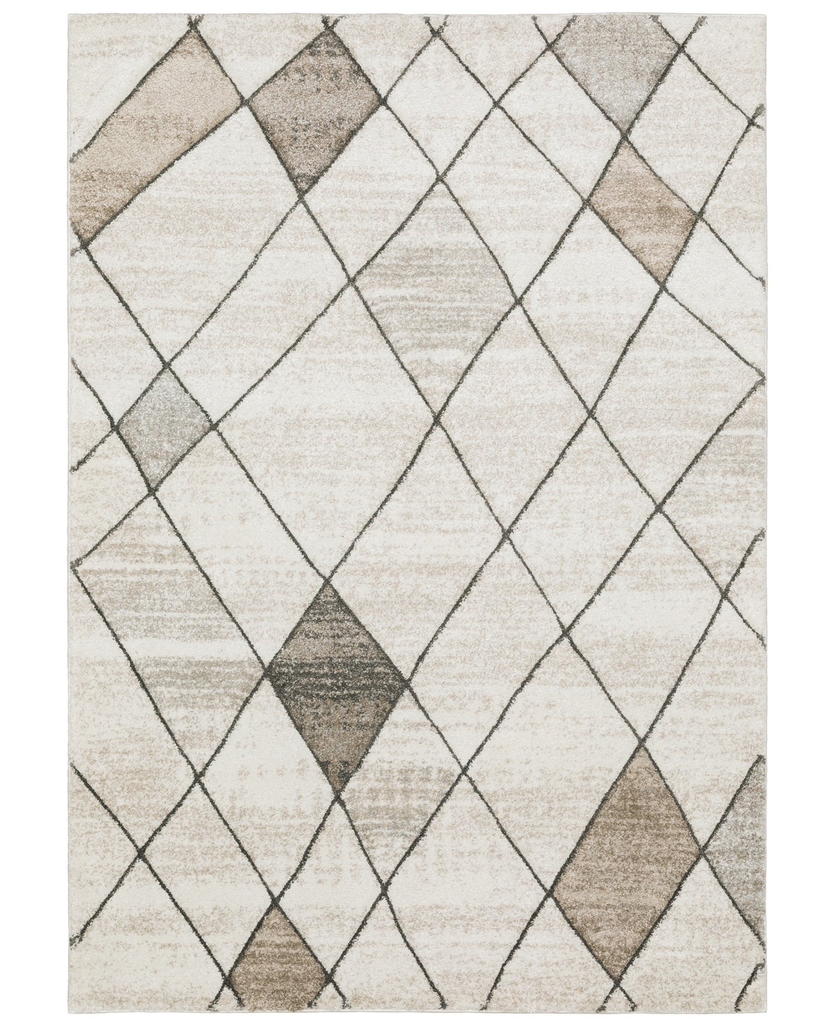 Jhb Design Sueur 4928SUR 5'3in x 7'6in Area Rug - Beige
