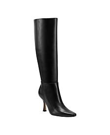 Women's Vedant Tapered Heel Square Toe Dress Boots