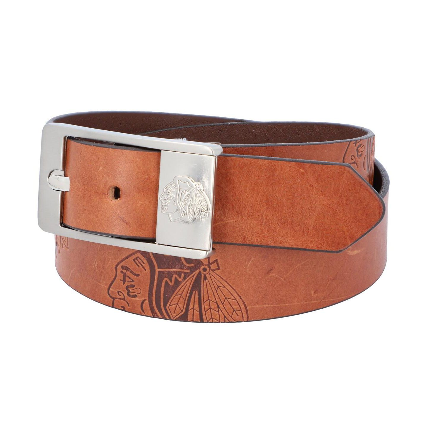 Мужской ремень Eagles Wings Chicago Blackhawks Brandish Belt — фото 1