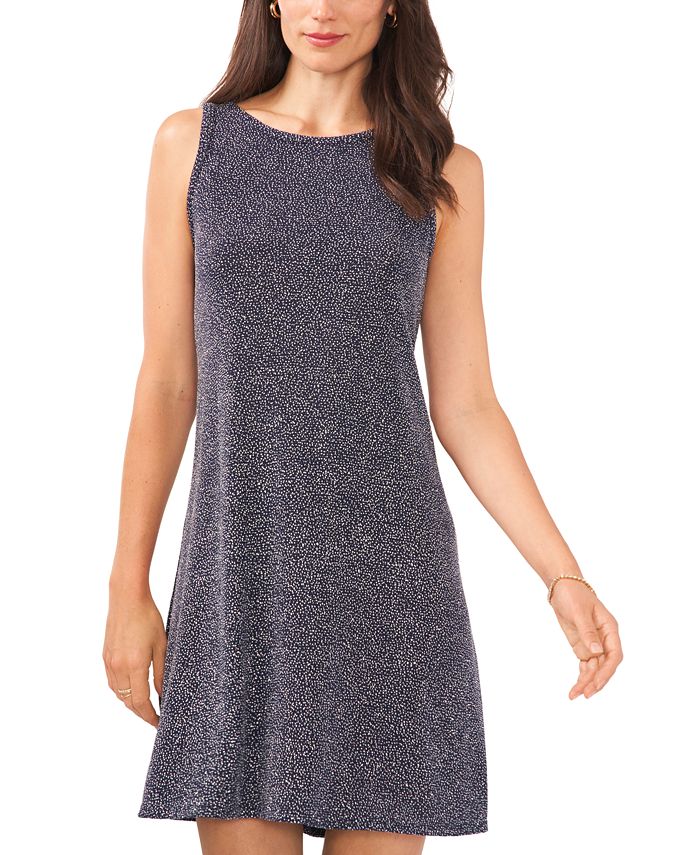 MSK Sleeveless KeyholeBack Knit Shift Dress Macy's