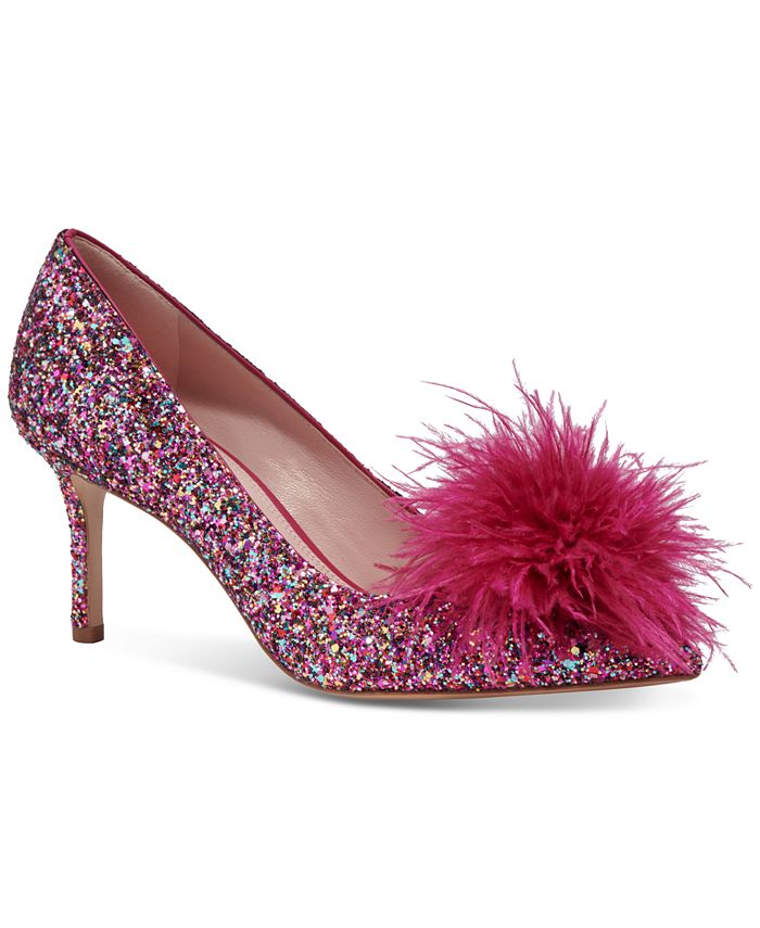 kate spade new york Women's Marabou Dress Heels & Reviews - Heels & Pumps -  Shoes - Macy's
