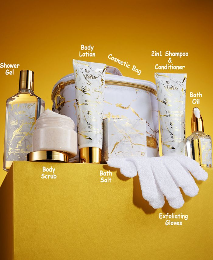 Lovery 8Pc. White Jasmine Body Care Gift Set Macy's