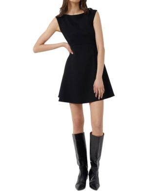 French Connection - Women's Ruth Boat-Neck Sleeveless Fit & Flare Dress