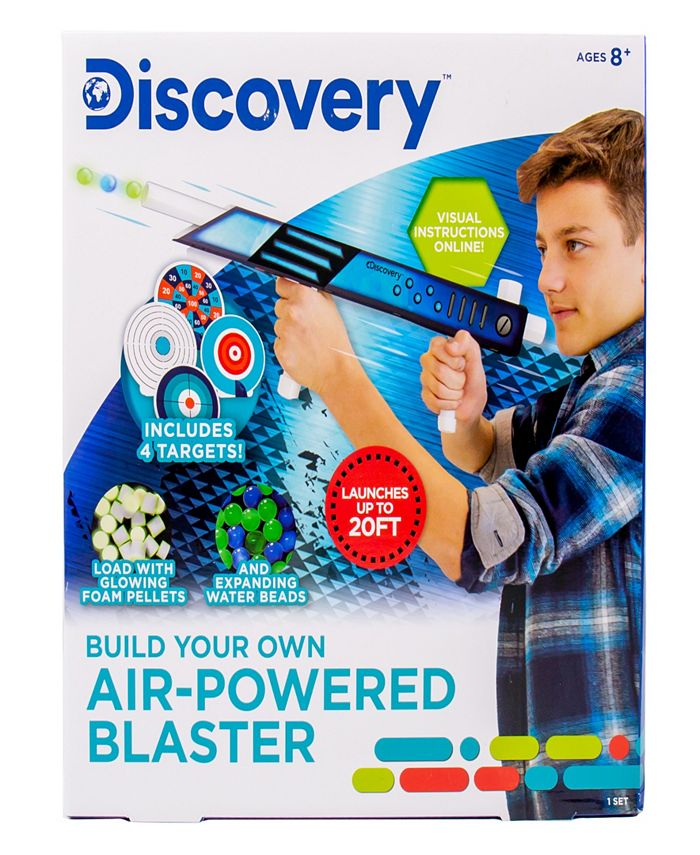 Discovery Build Your Own AirPowered Blaster Playset Macy's
