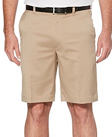 Men's Flat Front Active Waistband Shorts