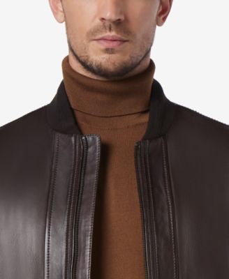 Men's MacNeil Smooth Leather Bomber Jacket