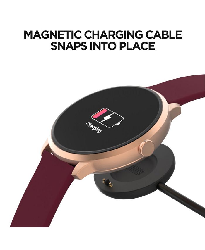 iTouch Women's Sport 3 Rose GoldTone Mesh Strap Fitness Tracker