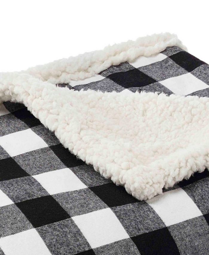 Eddie Bauer CLOSEOUT! Cabin Plaid Cotton Yarn Dyed Flannel Throw Pillow