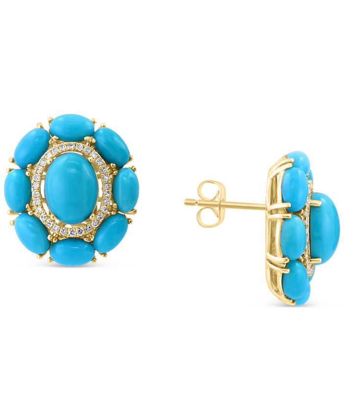 Macys sales turquoise earrings