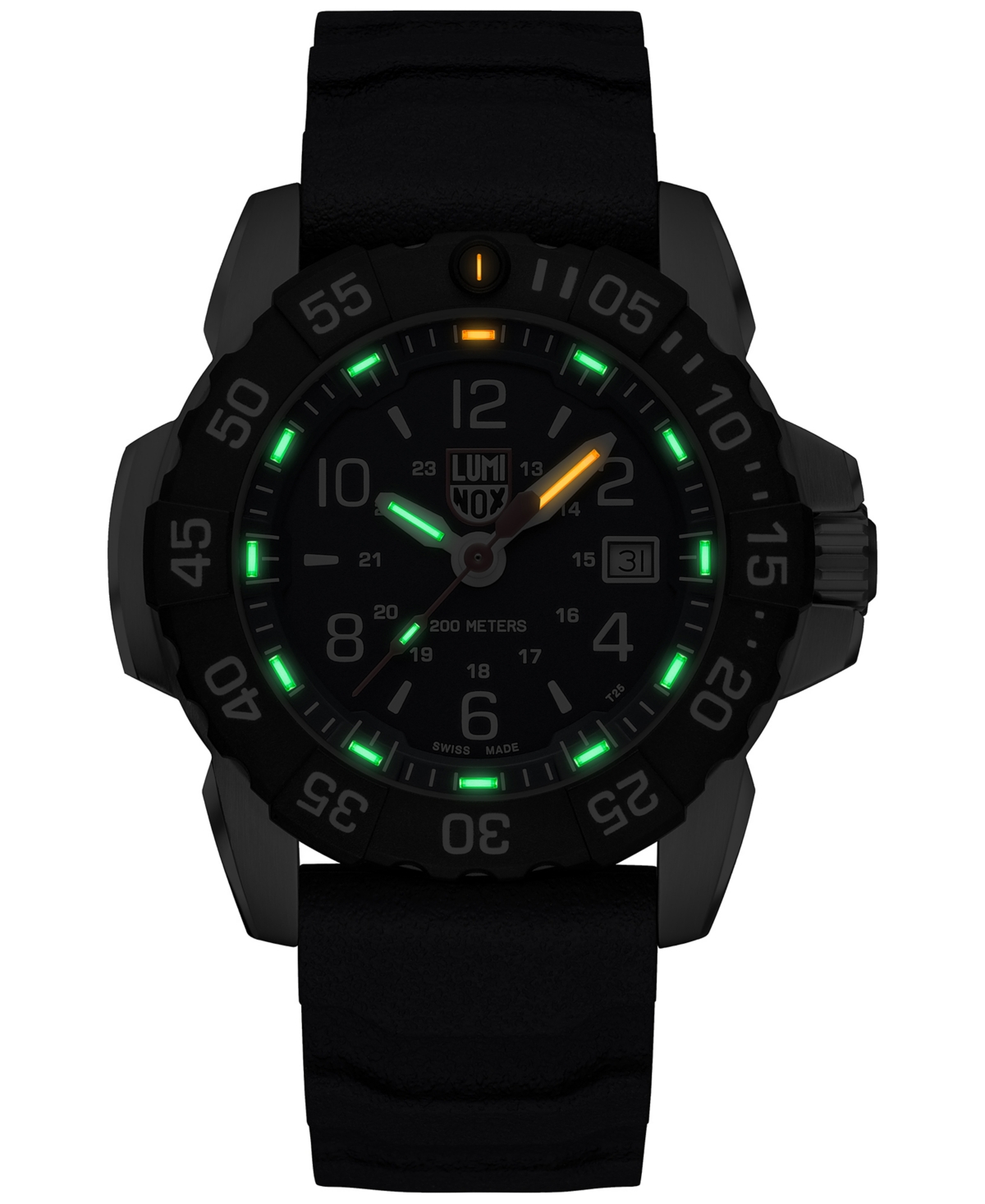 Shop Luminox Men's Swiss Navy Seal Rsc Blue Rubber Strap Watch 45mm In No Color