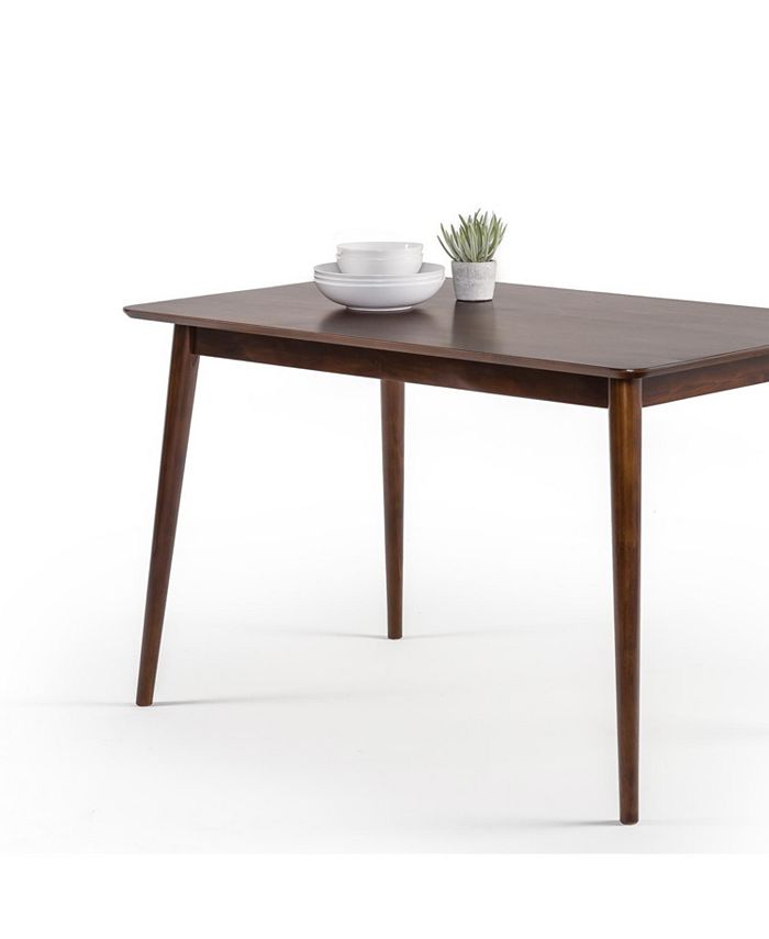 Zinus Jen MidCentury Modern Wood Dining Table Macy's