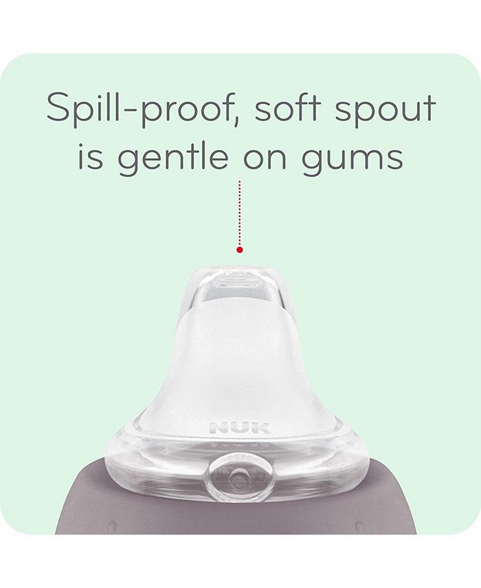 Tétine D'Apprentissage NUK First Choice - Silicone Souple Anti-Fuite - Compatible Biberons NUK