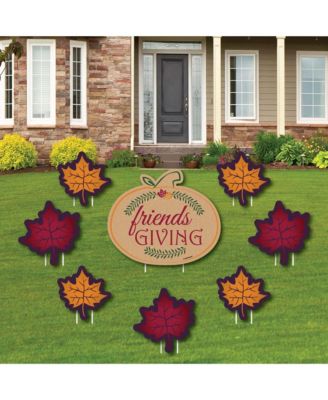 Big Dot of Happiness Friends Thanksgiving Feast - Yard Sign and Outdoor ...