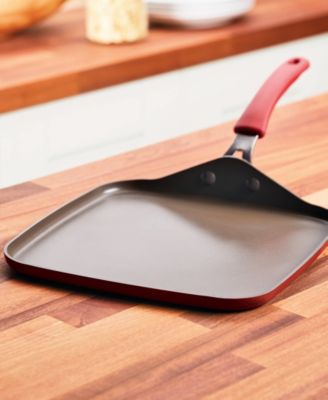  Cook + Create Aluminum 11-Inch Nonstick Griddle Pan, Gray