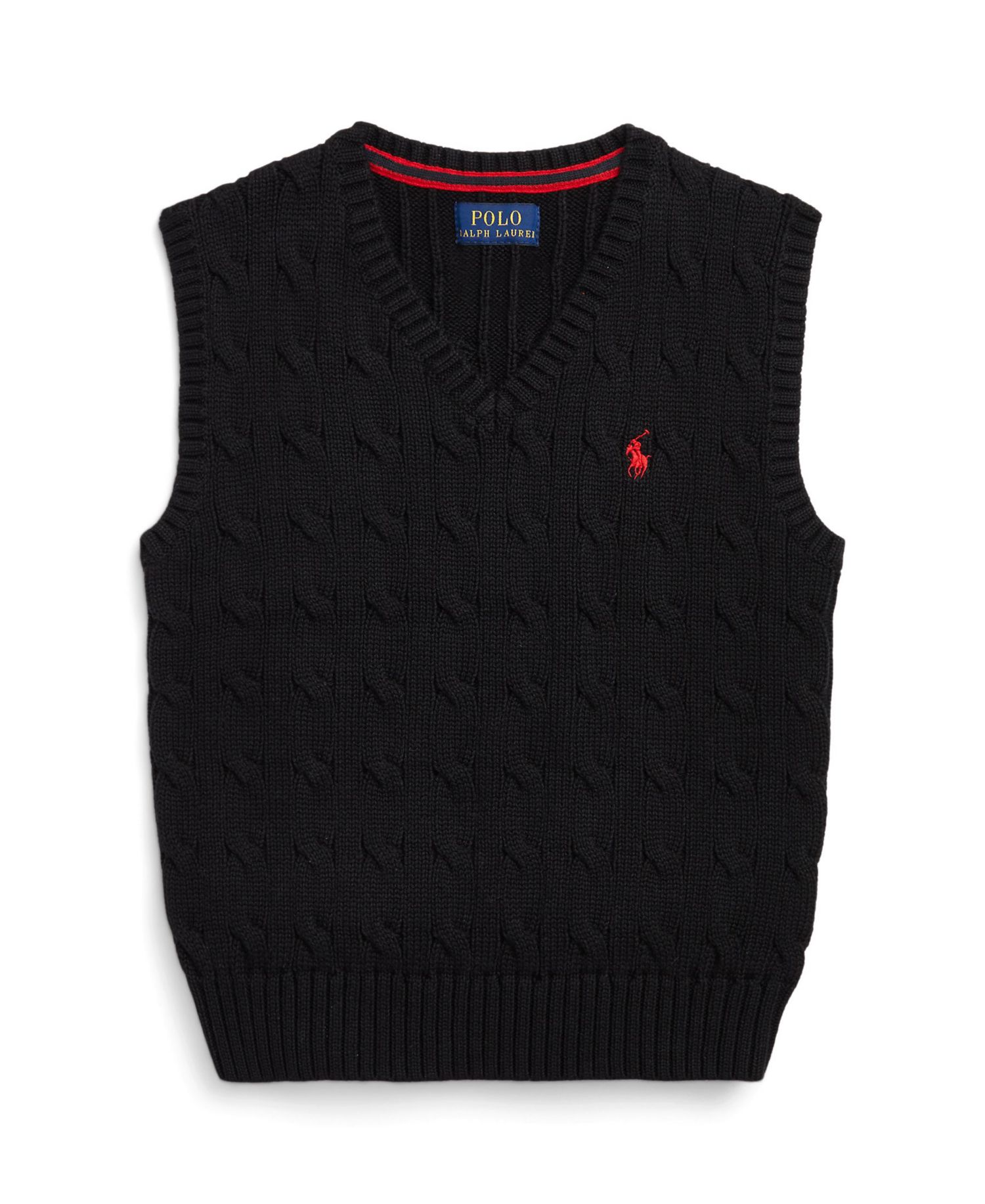 Toddler and Little Boys Cable-Knit Sweater Vest