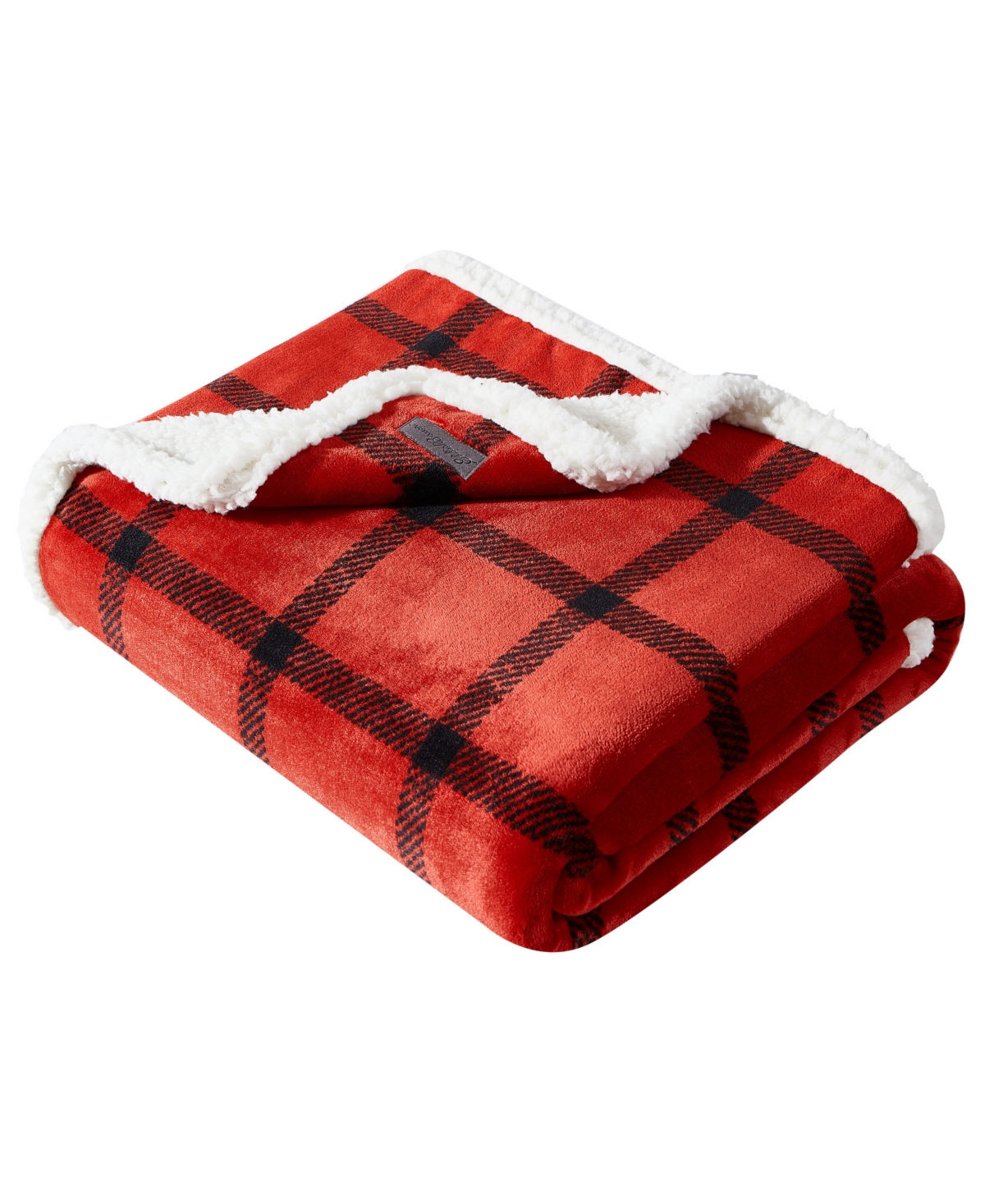 EDDIE BAUER BUNKHOUSE PLAID ULTRA SOFT PLUSH FLEECE REVERSIBLE THROW BEDDING