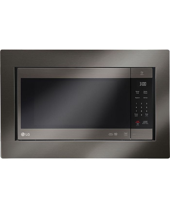 LG 2.0 Cu. Ft. Black Stainless Countertop Microwave Macy's