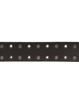 Men's Grommet and Stud Leather Belt