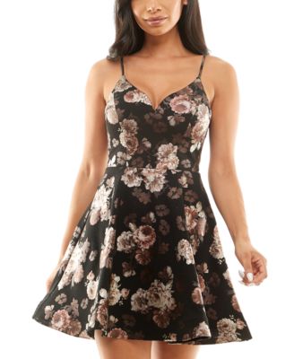 b darlin floral dress