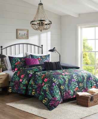 Tasha Floral 5-Pc. Comforter Set, King/California King