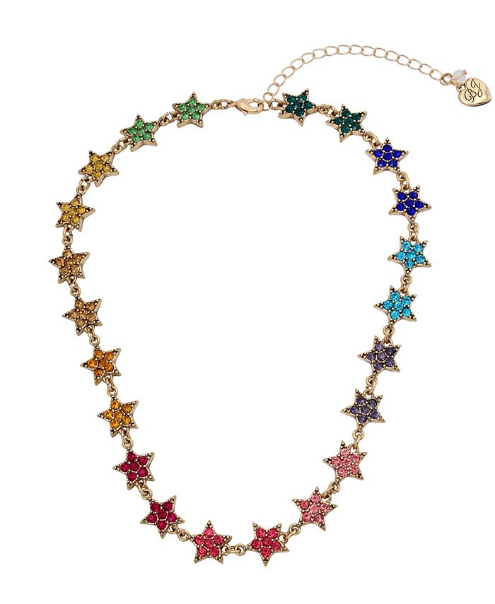 Betsey Johnson Star Collar Necklace Macy s