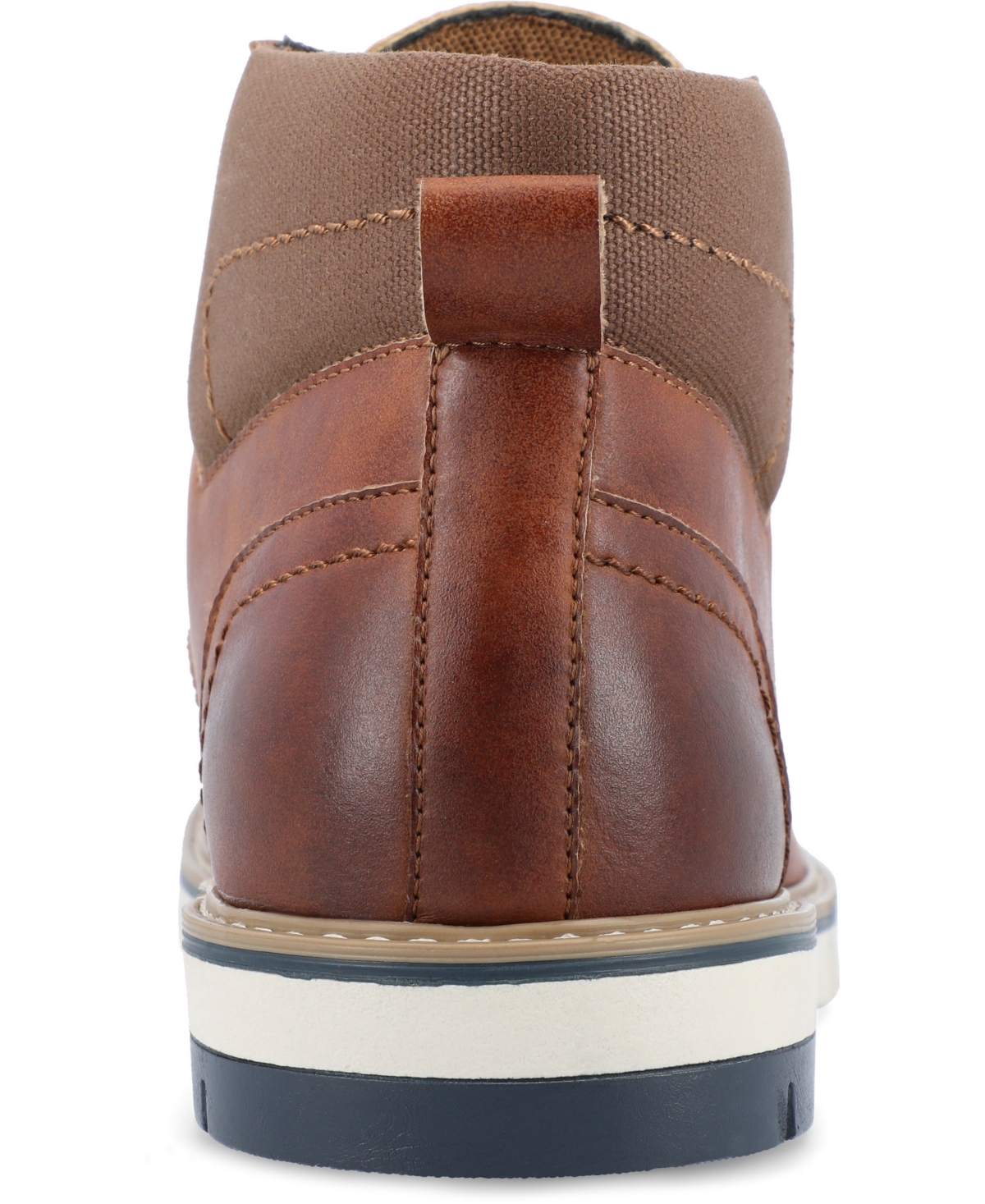 Vance Co. Men's Dalvin Tru Comfort Foam Lace-Up Moc Toe Ankle Boot