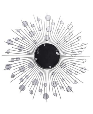 'Milkyway I' Bling Round Wall Mirror, 36" x 36"