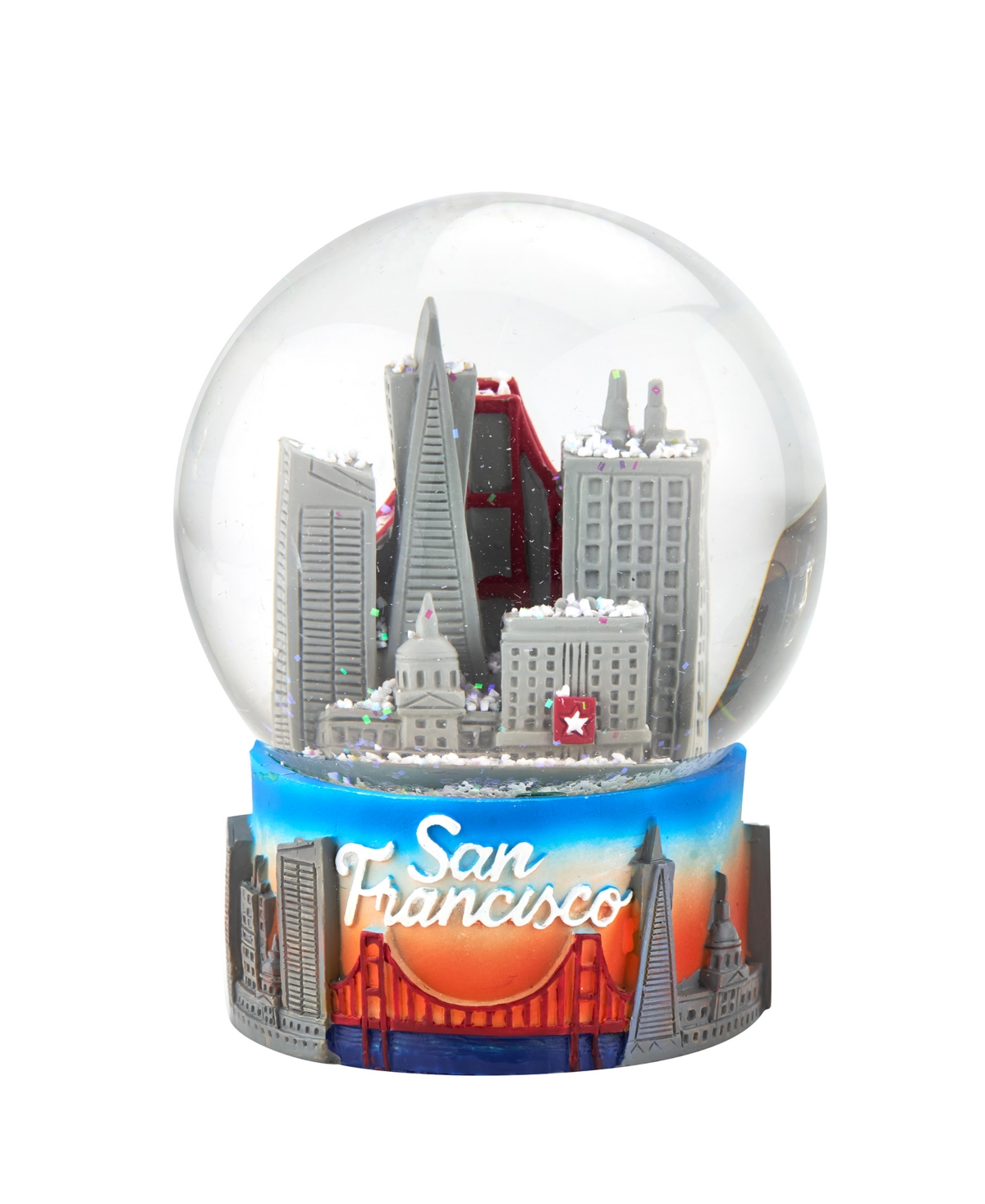 Godinger San Francisco Snow Globe Large, Created For Macy's In Multi Color