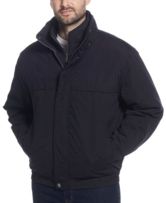 Men's Microfiber Poly Filled Bomber Jacket