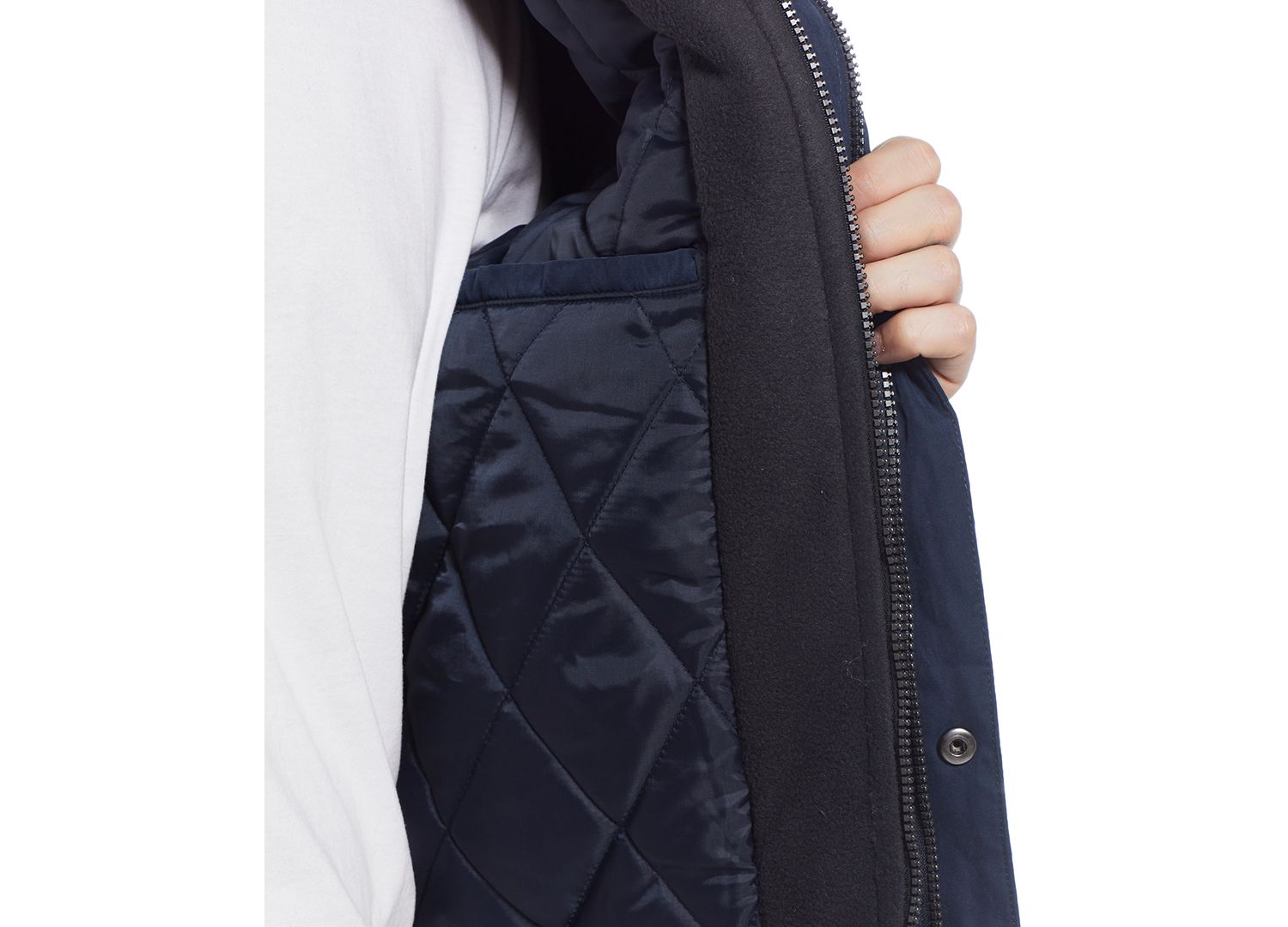 Men's Microfiber Poly Filled Bomber Jacket