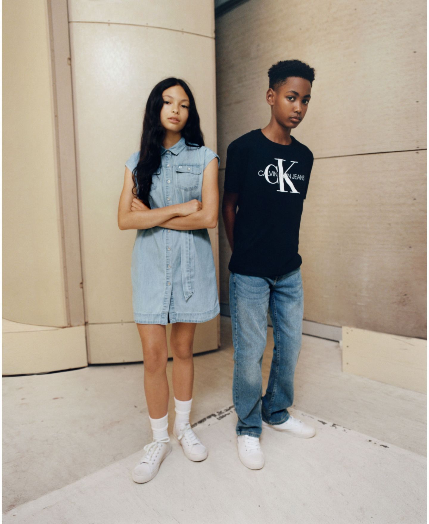 Футболка Calvin Klein Old School Monologo T-Shirt для мальчиков, цвет: Чёрный — фото 6