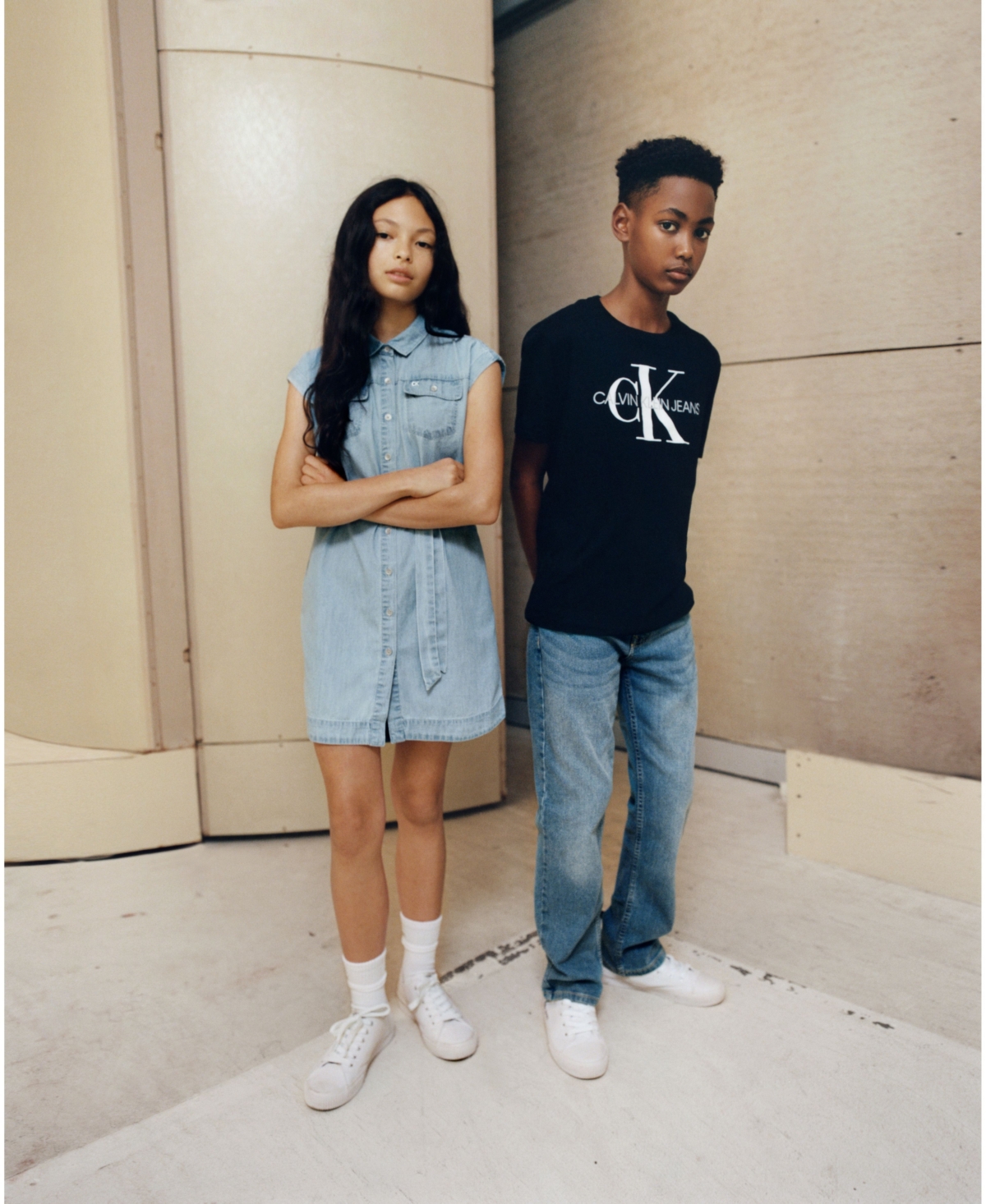 Calvin Klein Jeans Big Boys Old School Logo T-Shirt