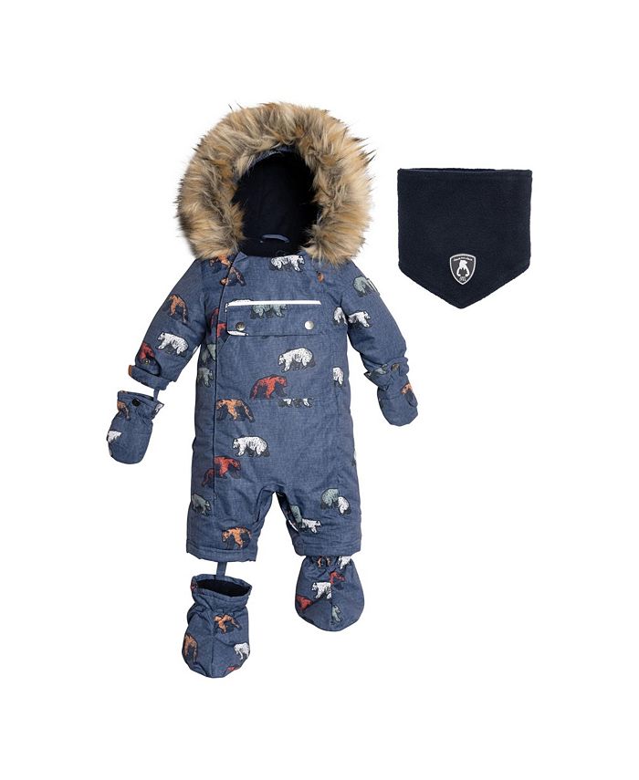 Macys infant snowsuits outlet