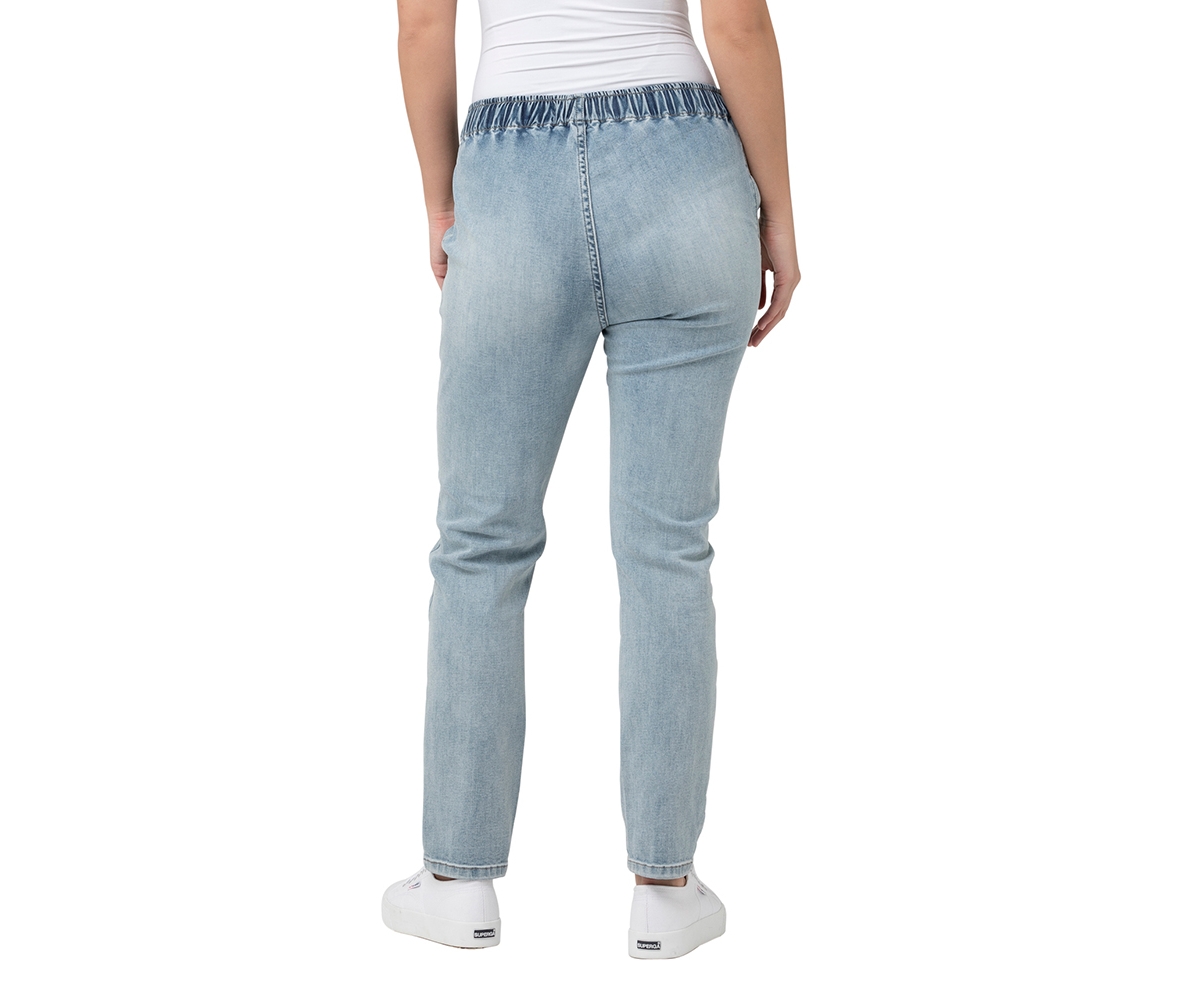 Maternity Denim Jogger- Light Blue