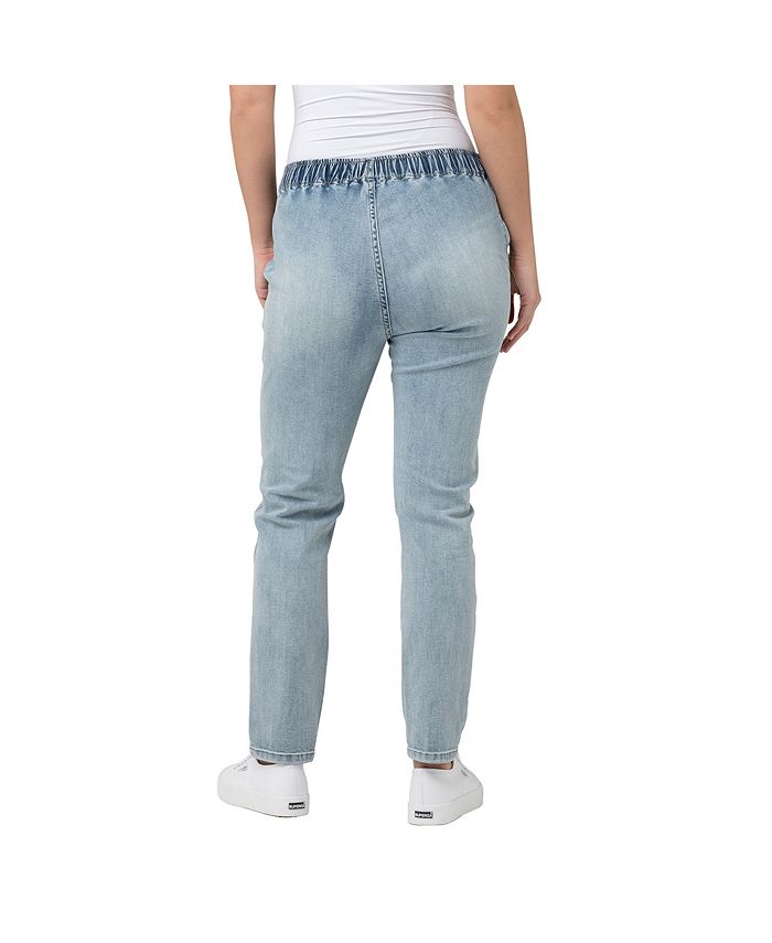 light blue jogger