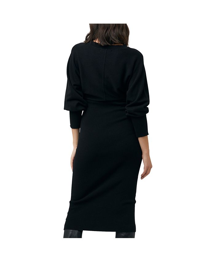 Ripe Maternity Maternity Sloane Knit Dress Black Macy's