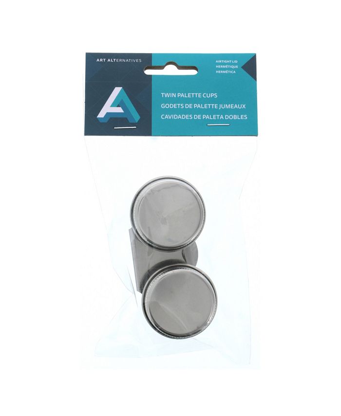 Art Alternatives Stainless Steel Twin Palette Cups with Lids Macy's