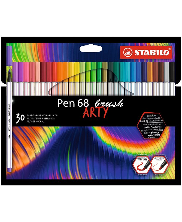 trommel Slordig Betasten Stabilo Pen 68 Arty Brush 30 Piece Set & Reviews - All Toys - Macy's