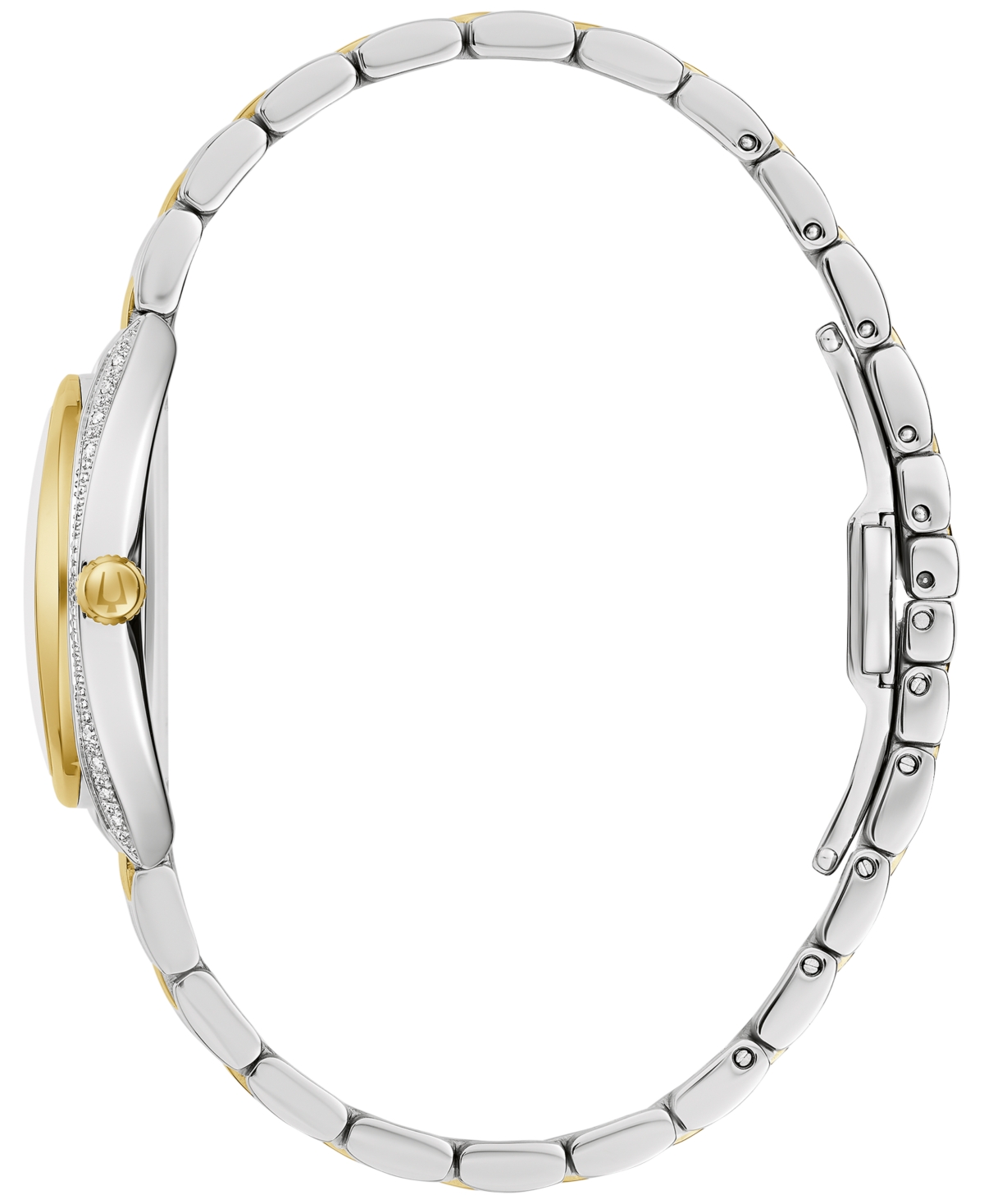 Bulova Women's Classic Two Tone Stainless Steel Bracelet Watch 30mm, A Macy's Exclusive Style - Two-tone
