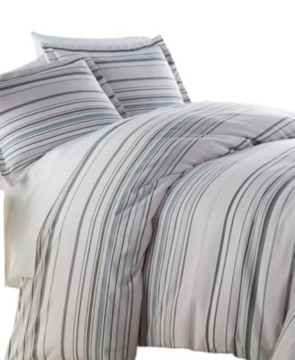 Stripe 3-Pc. Comforter Set, Twin