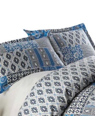 Global Patchwork Down Alternative 3-Pc. Comforter Set, Twin