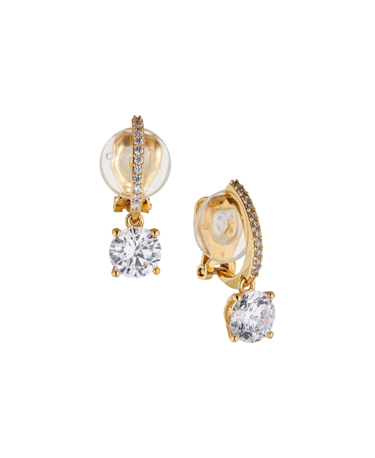 Eliot Danori 18k Gold Plated Clip Earrings, Created For Macy's In Gold-plated
