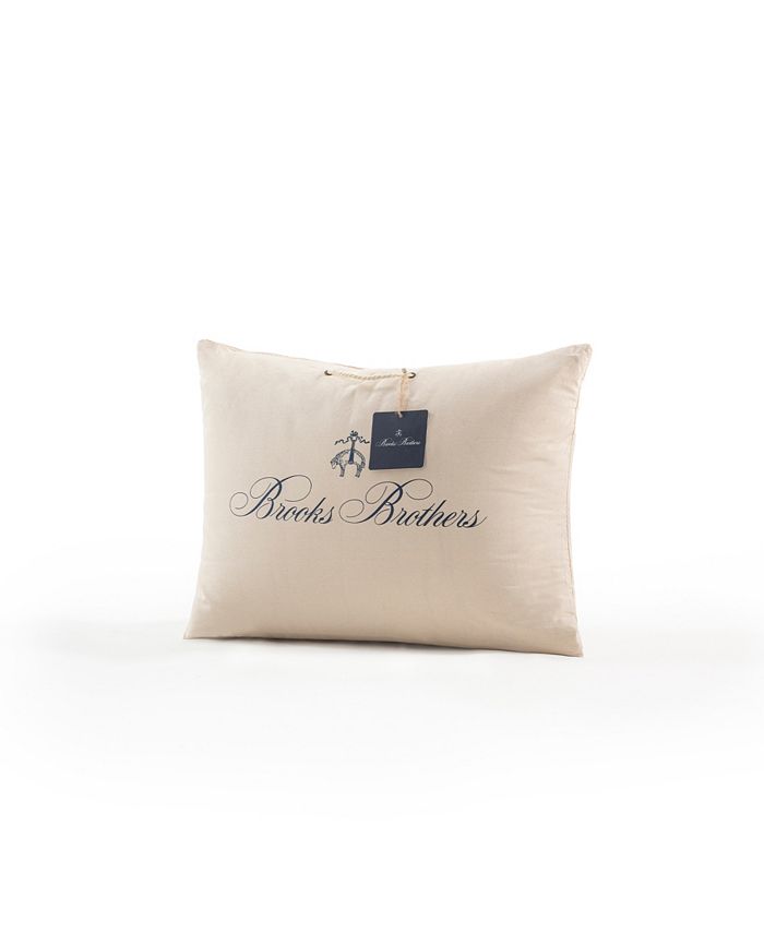 Brooks Brothers Coolness Linen Cotton Pillow, King Macy's
