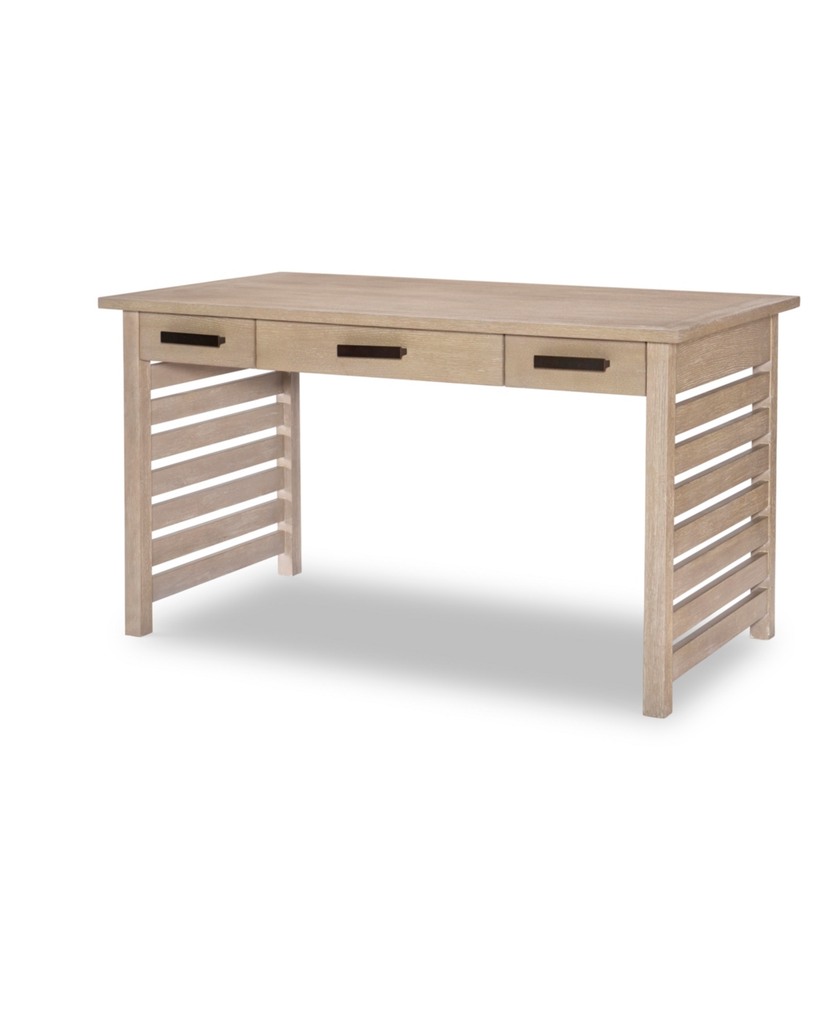 Furniture Edgewater 3 Drawers Desk In Soft Sand